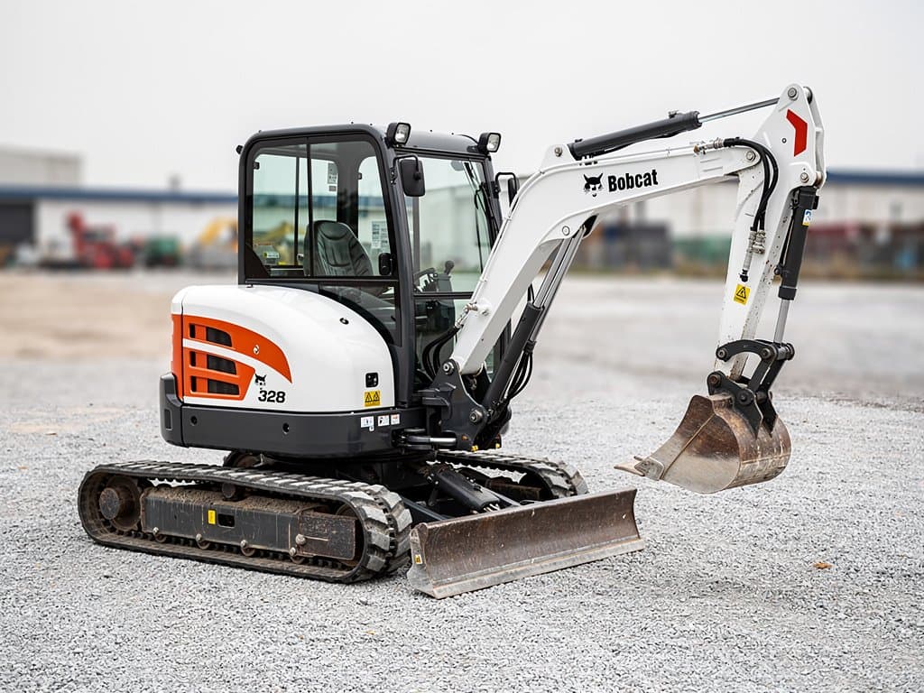 Мини багер Bobcat 328